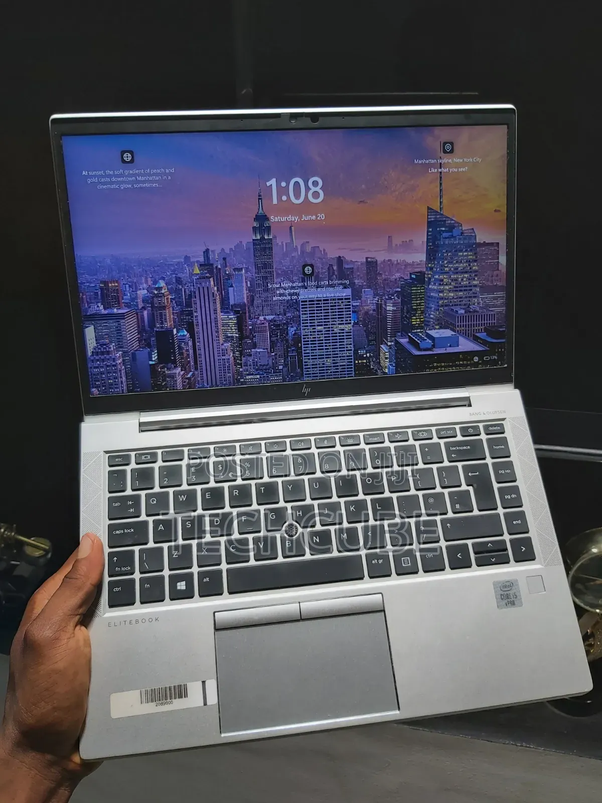 Laptop HP EliteBook 840 G7 8GB Intel Core i5 SSD 256GB