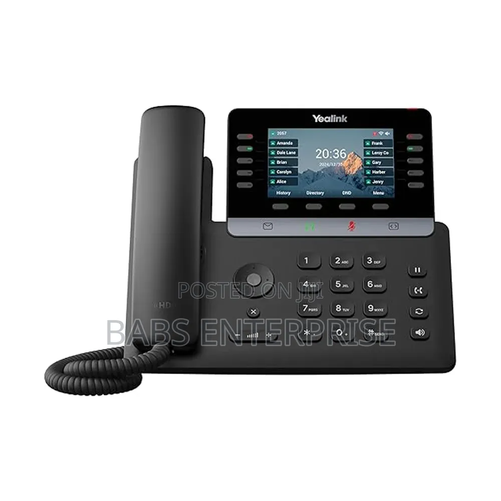 Yealink Sip-T74w-Wifi Ip Phone 16 Sip Accounts Gigabit Ethernet Poe