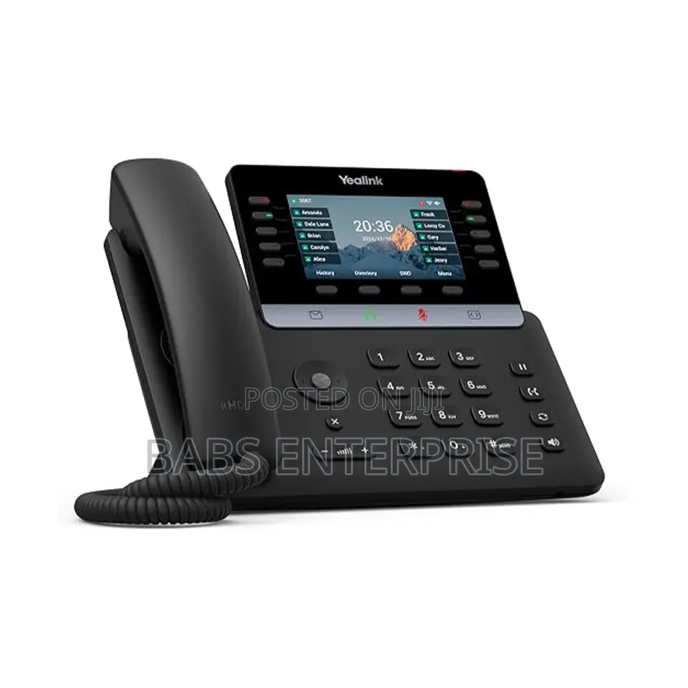 Yealink Sip-T74w-Wifi Ip Phone 16 Sip Accounts Gigabit Ethernet Poe