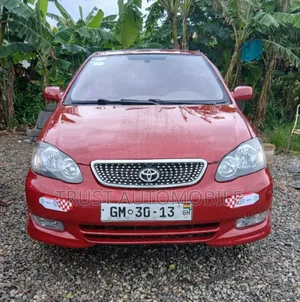 Toyota Corolla S 2007 Red