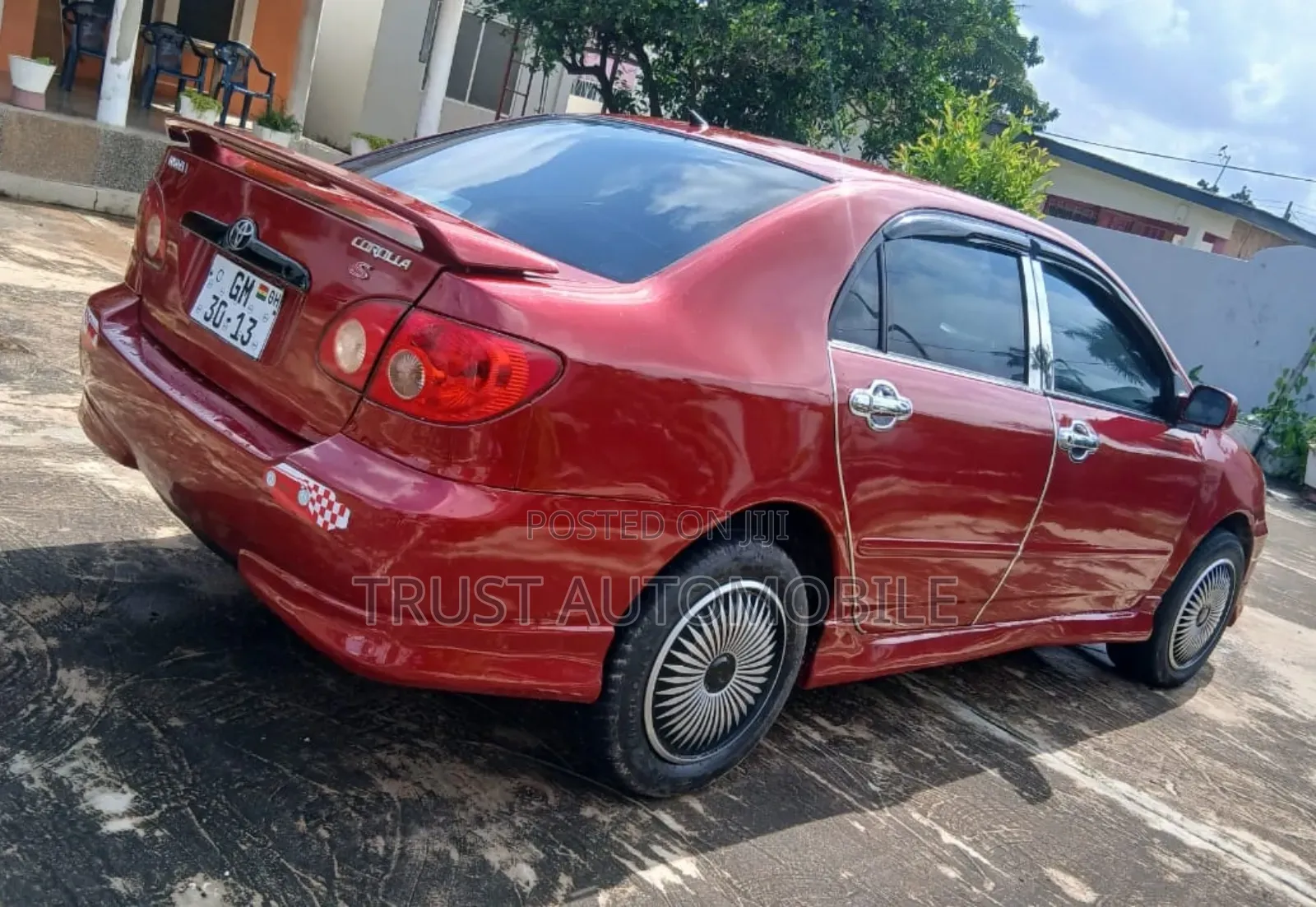 Toyota Corolla S 2007 Red