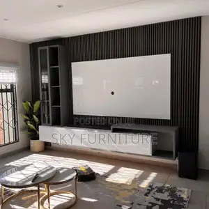 Modern Custom Media Tv Wall Unit