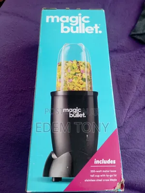Magic Bullet Personal Blender Set With a Black, 200-Watt Motor Base