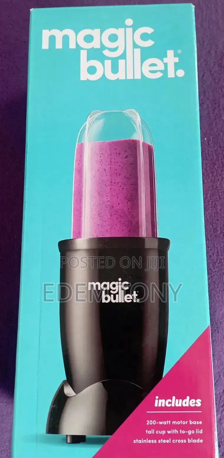 Magic Bullet Personal Blender Set With a Black, 200-Watt Motor Base