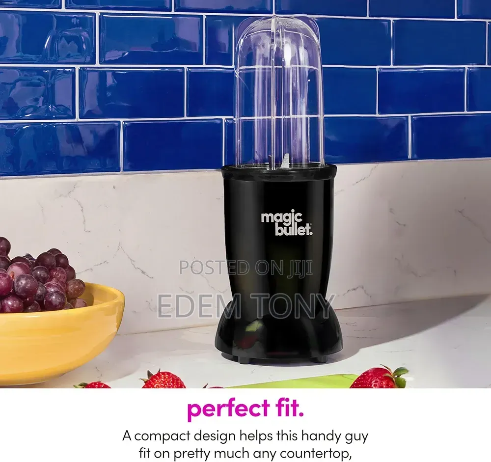 Magic Bullet Personal Blender Set With a Black, 200-Watt Motor Base