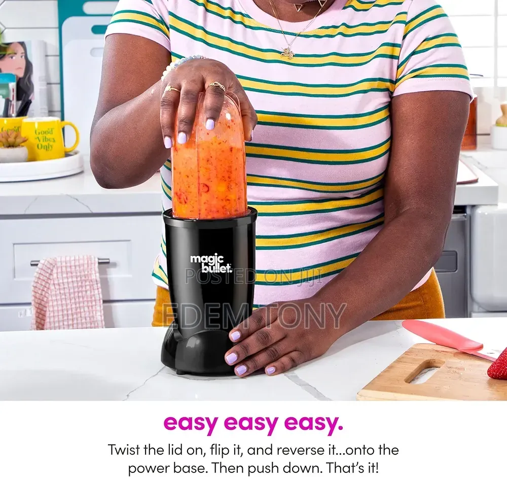 Magic Bullet Personal Blender Set With a Black, 200-Watt Motor Base