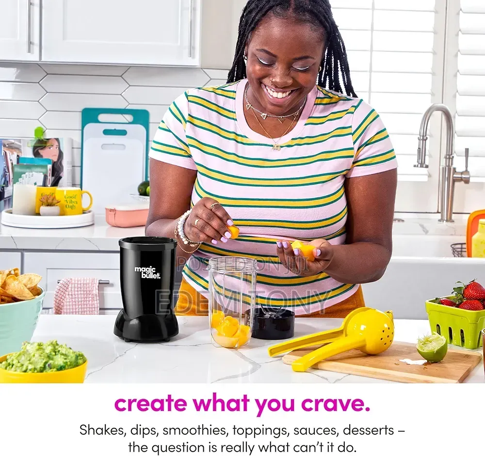 Magic Bullet Personal Blender Set With a Black, 200-Watt Motor Base