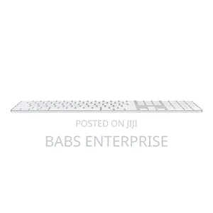 Apple Magic Keyboard With Touch Id and Numeric Keyboards Type C –White