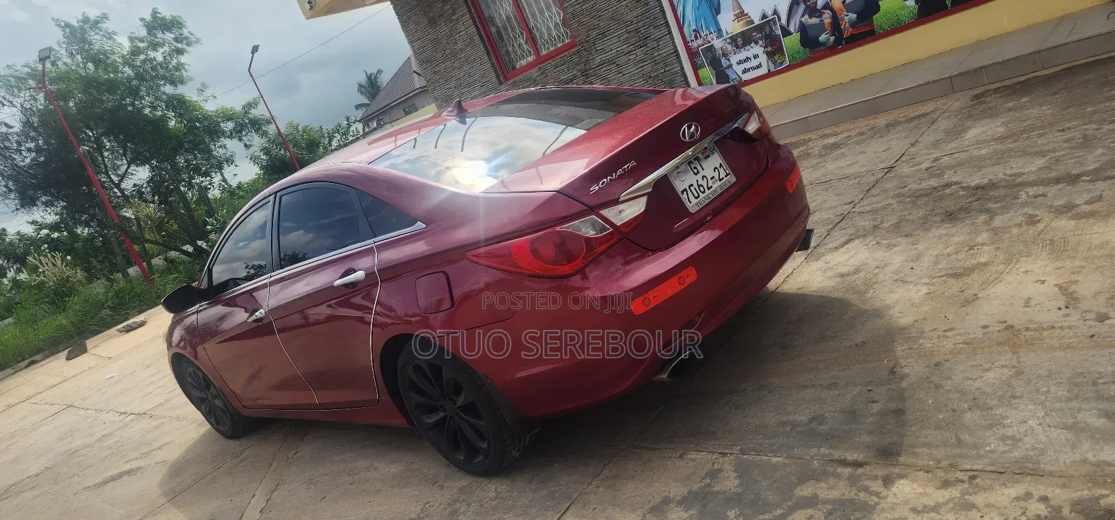 Hyundai Sonata Limited 4dr Sedan (2.4L 4cyl 6A) 2014 Red