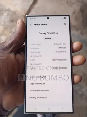 Samsung Galaxy S24 Ultra 256 GB White