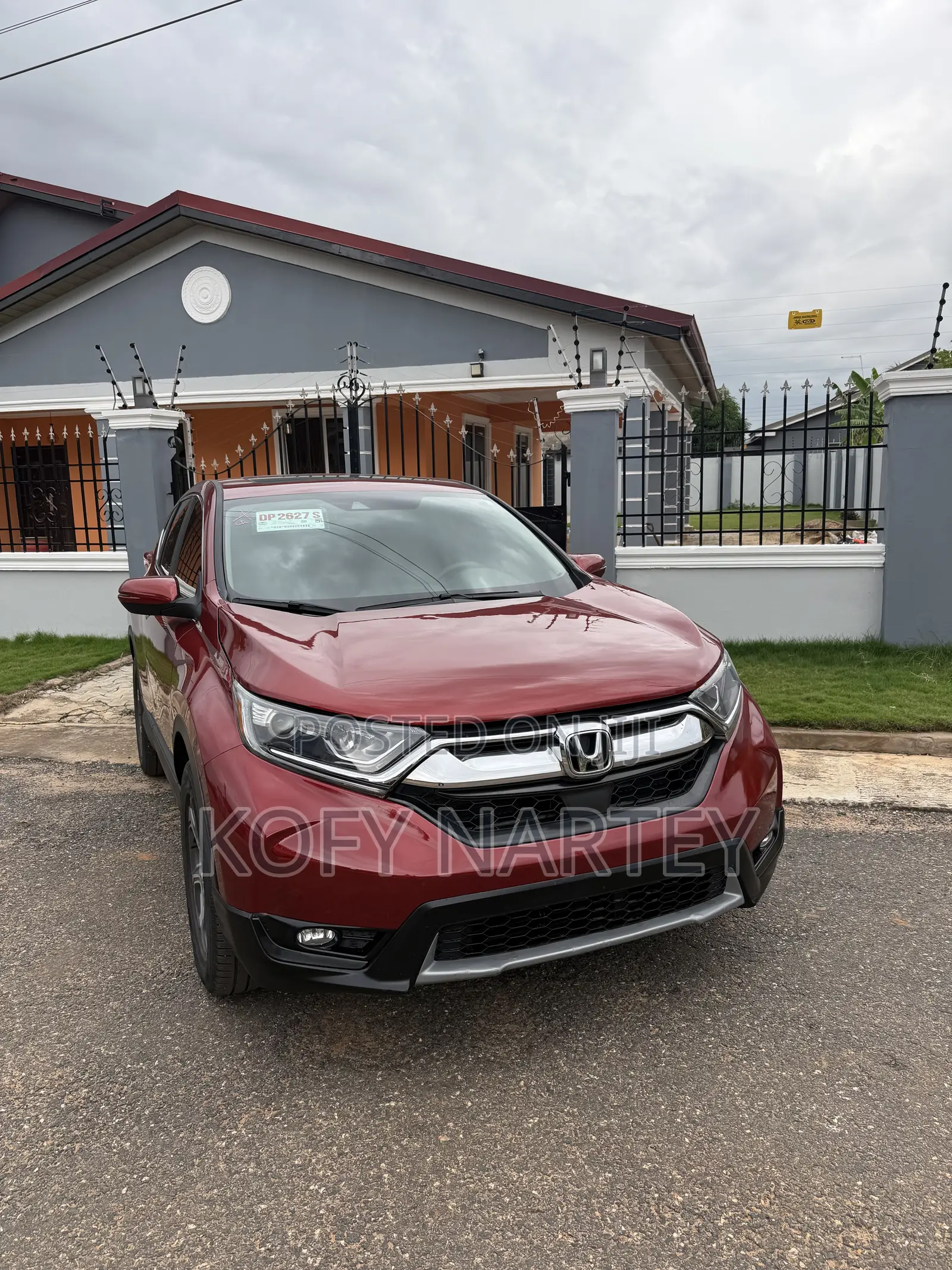 Honda CR-V EX 4dr SUV AWD (1.5L 4cyl CVT) 2017 Red