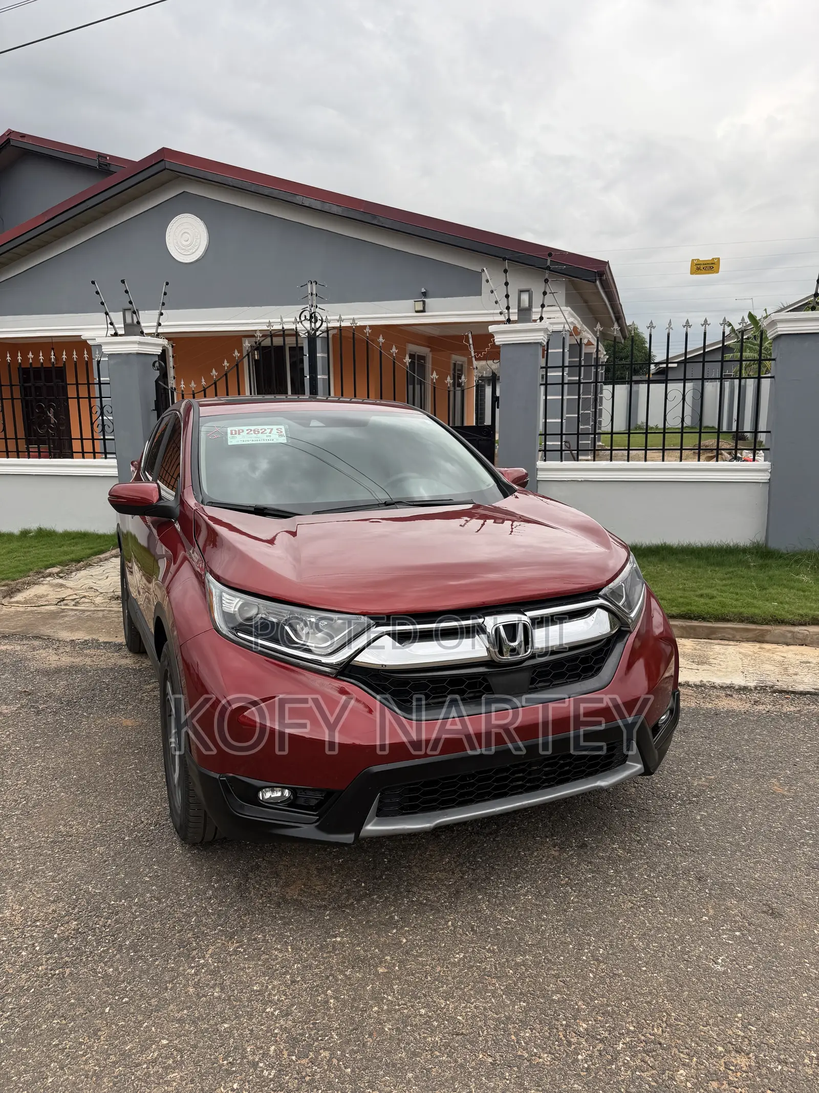 Honda CR-V EX 4dr SUV AWD (1.5L 4cyl CVT) 2017 Red