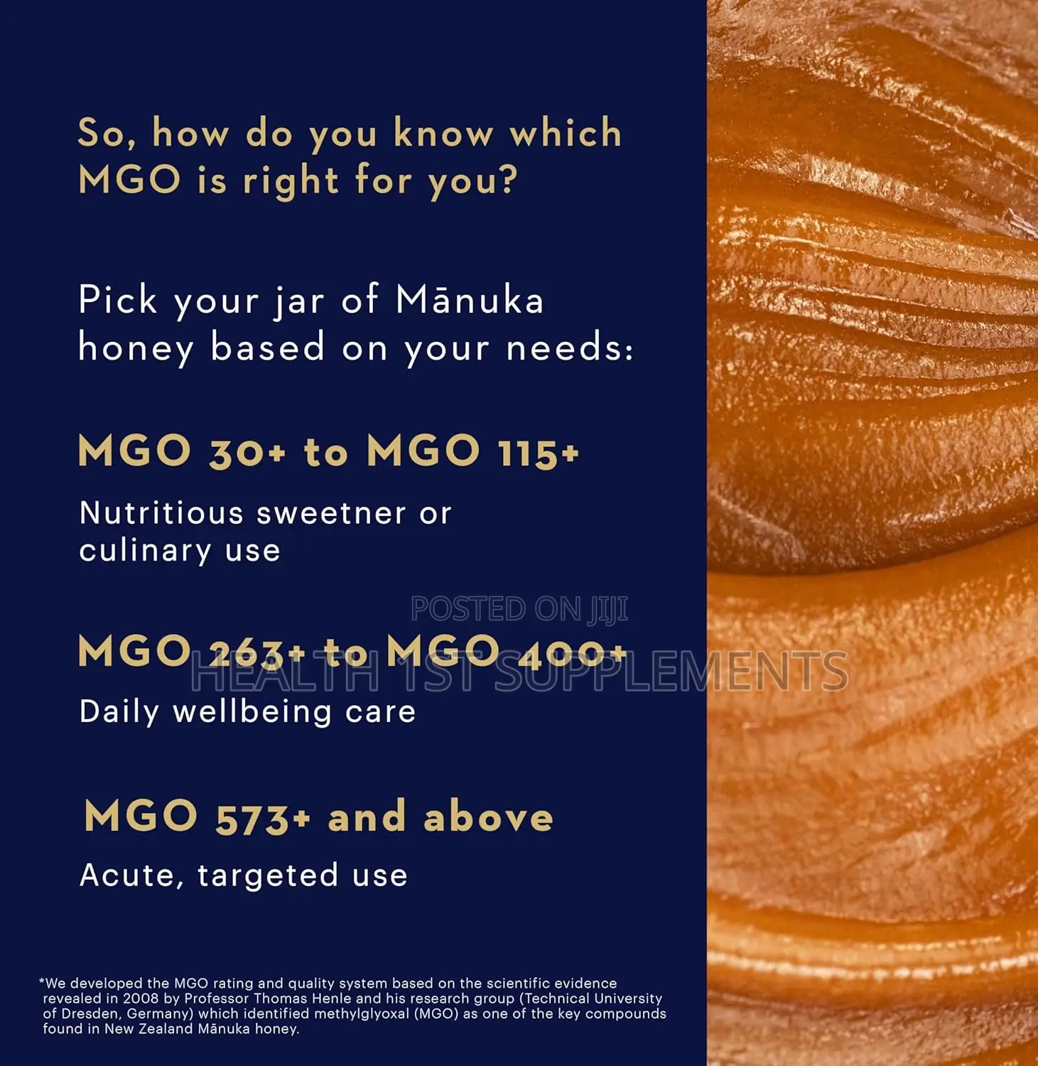 Manuka Health, Manuka Honey, Medical Grade, Umf 16+, Mgo 573+, 250 G