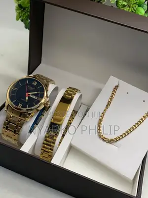 Men Watch Set/ Watch Box