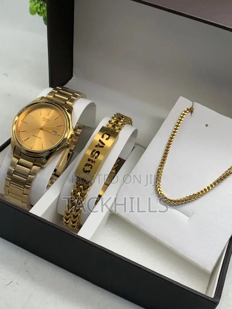 Men Watch Set/ Watch Box