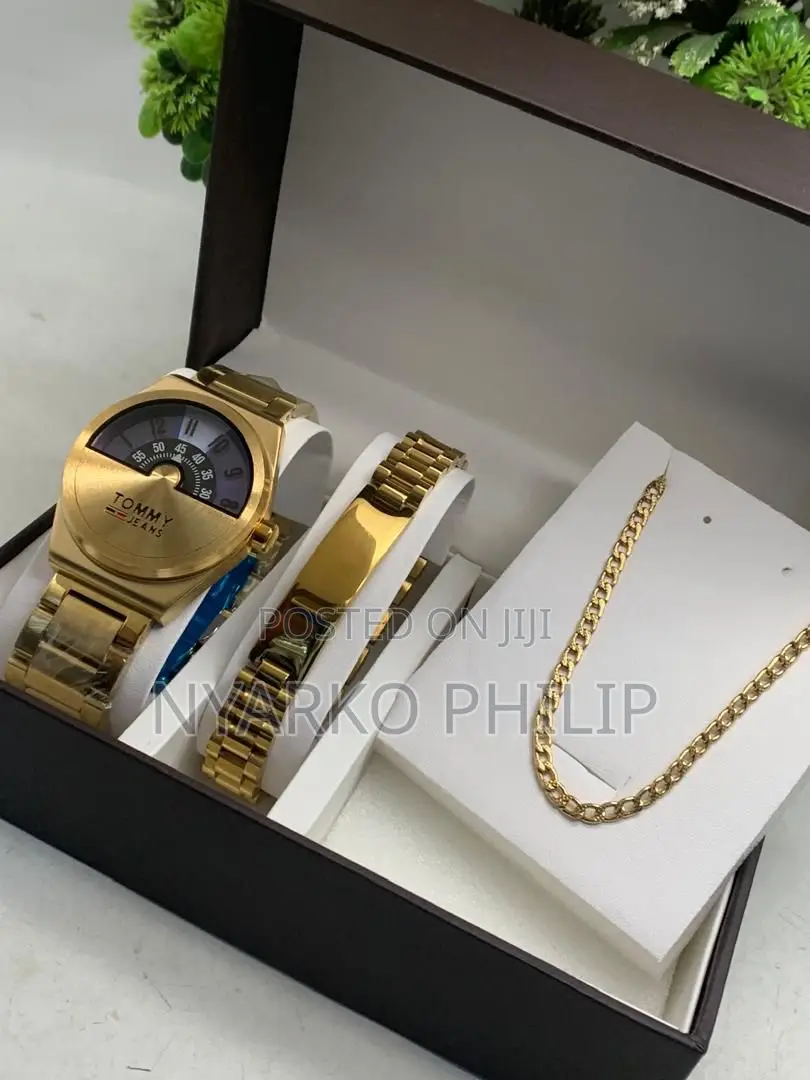 Men Watch Set/ Watch Box