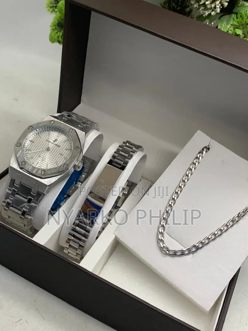 Men Watch Set/ Watch Box