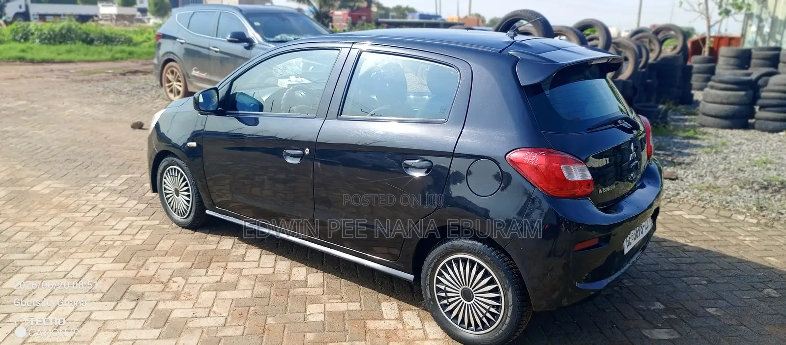 Mitsubishi Mirage 2017 Black