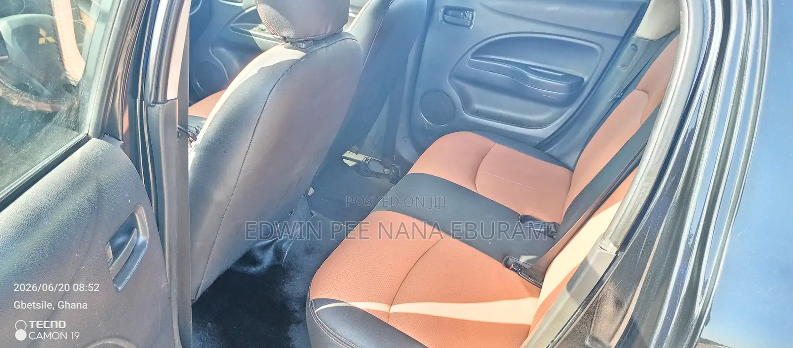Mitsubishi Mirage 2017 Black