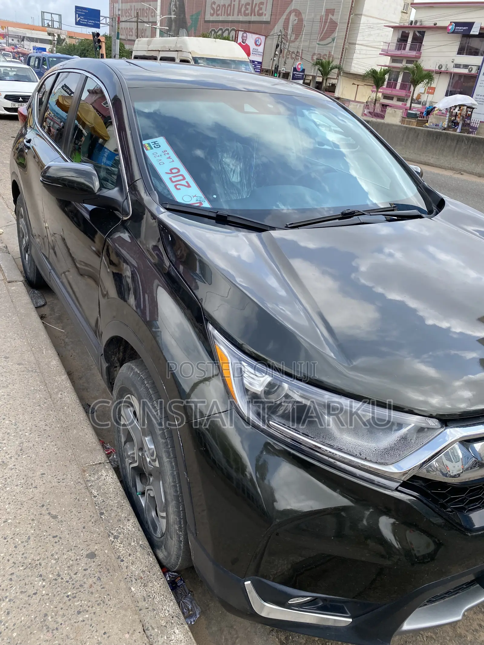 Honda CR-V EX-L 4dr SUV AWD (1.5L 4cyl CVT) 2017 Green