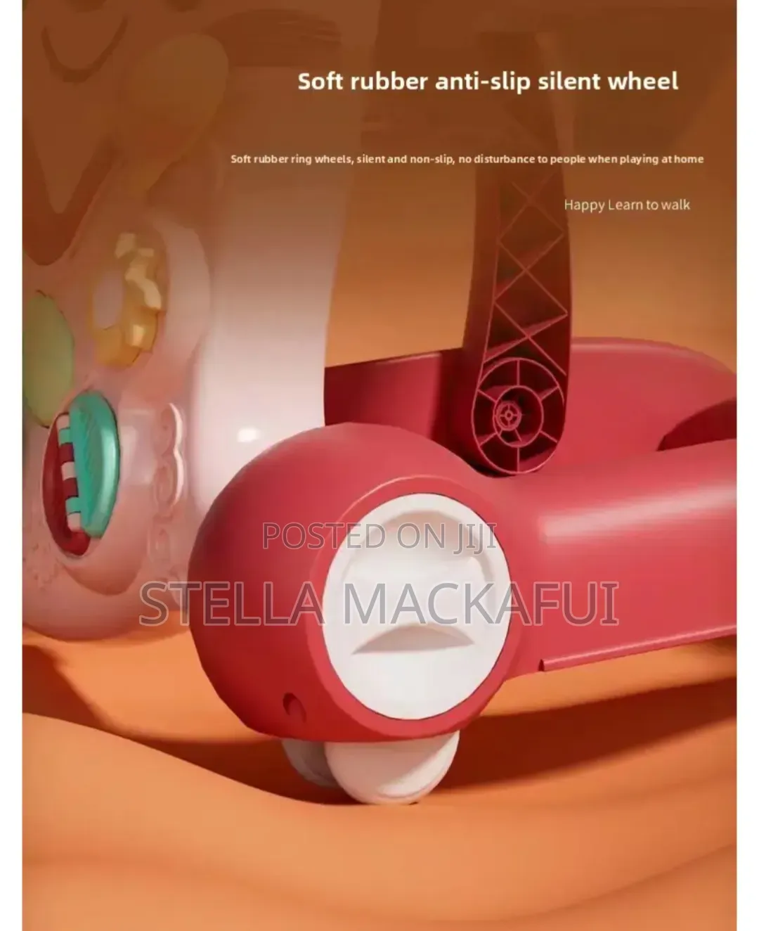 Stand and Push Baby Walker With Music
