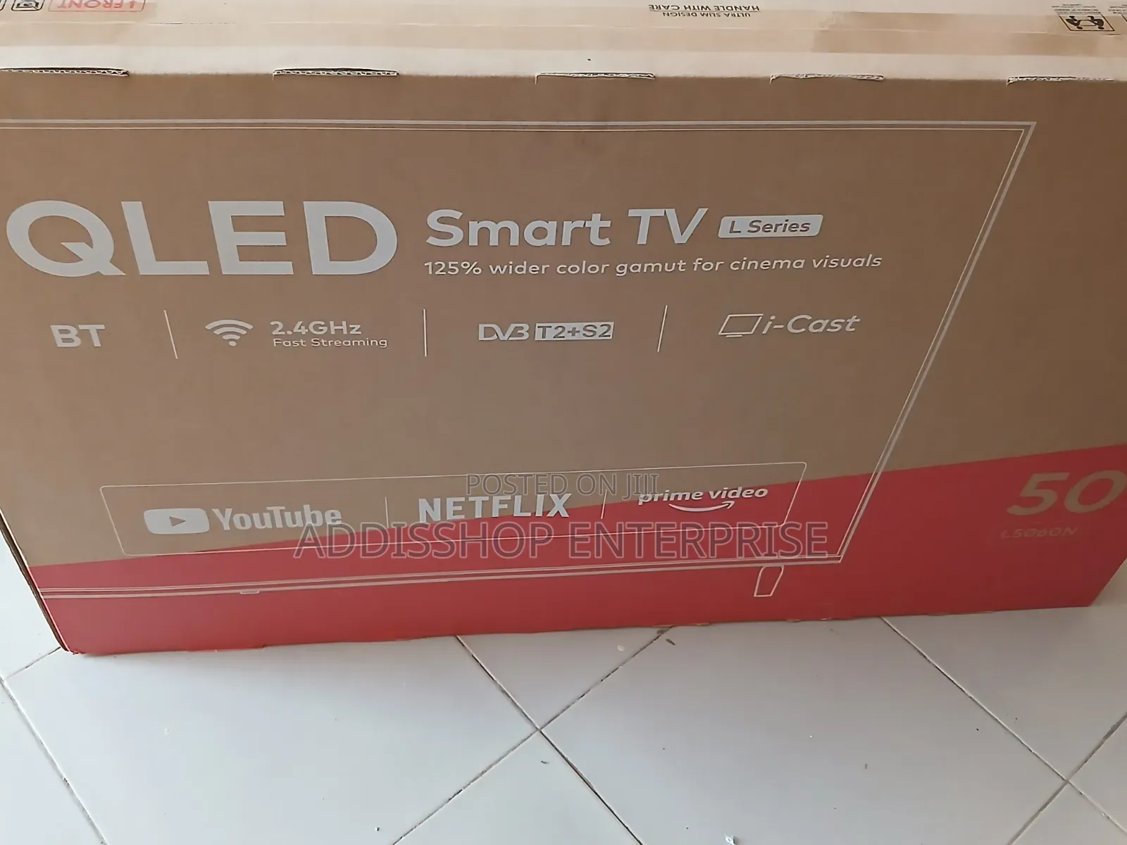 Itel 50" Smart Android Qled