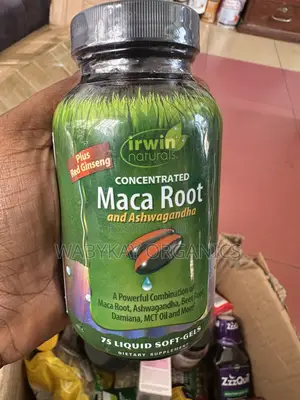 Concentrated Maca Root and Ashwaganda