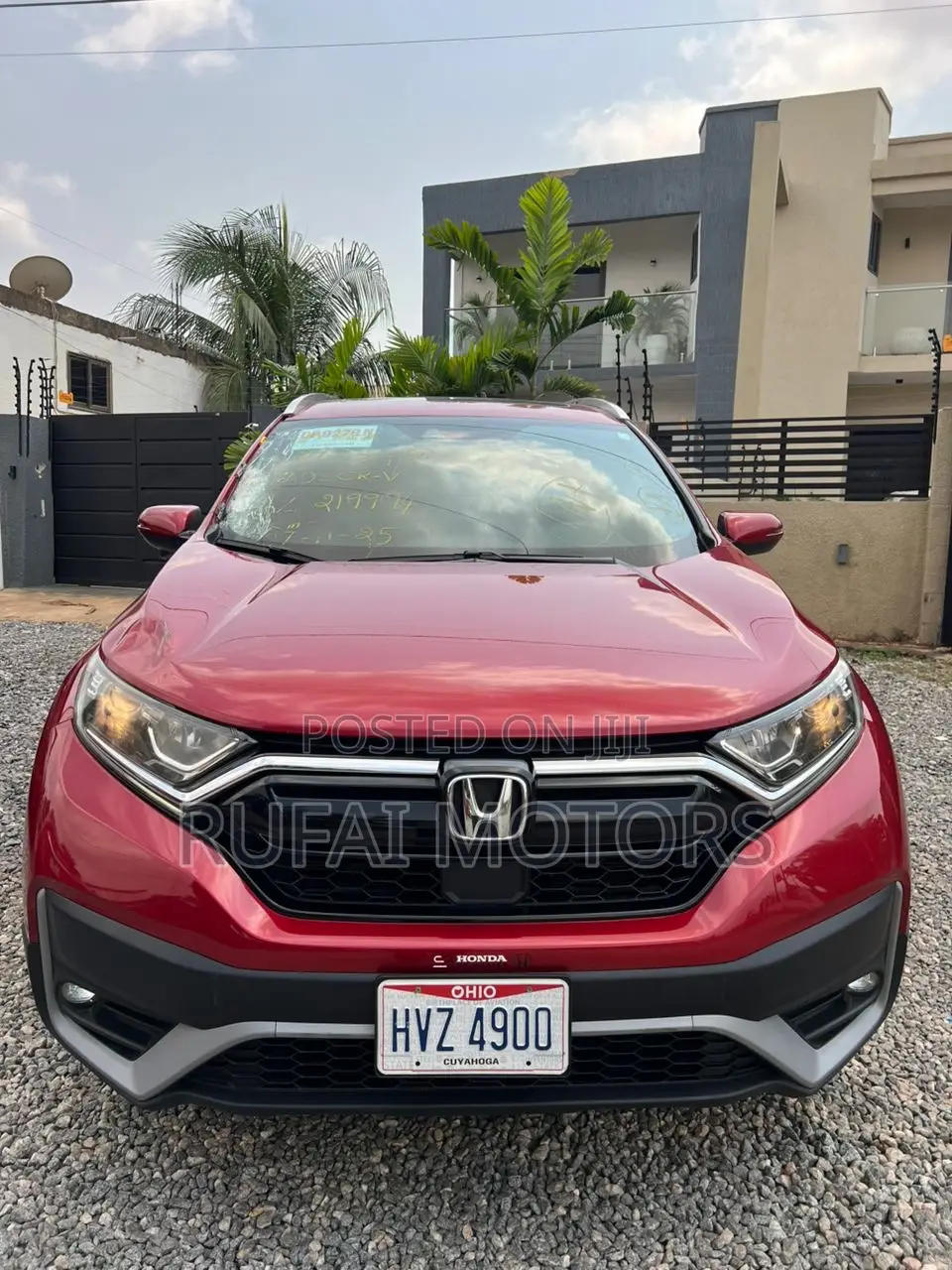 Honda CR-V EX-L 2021 Red