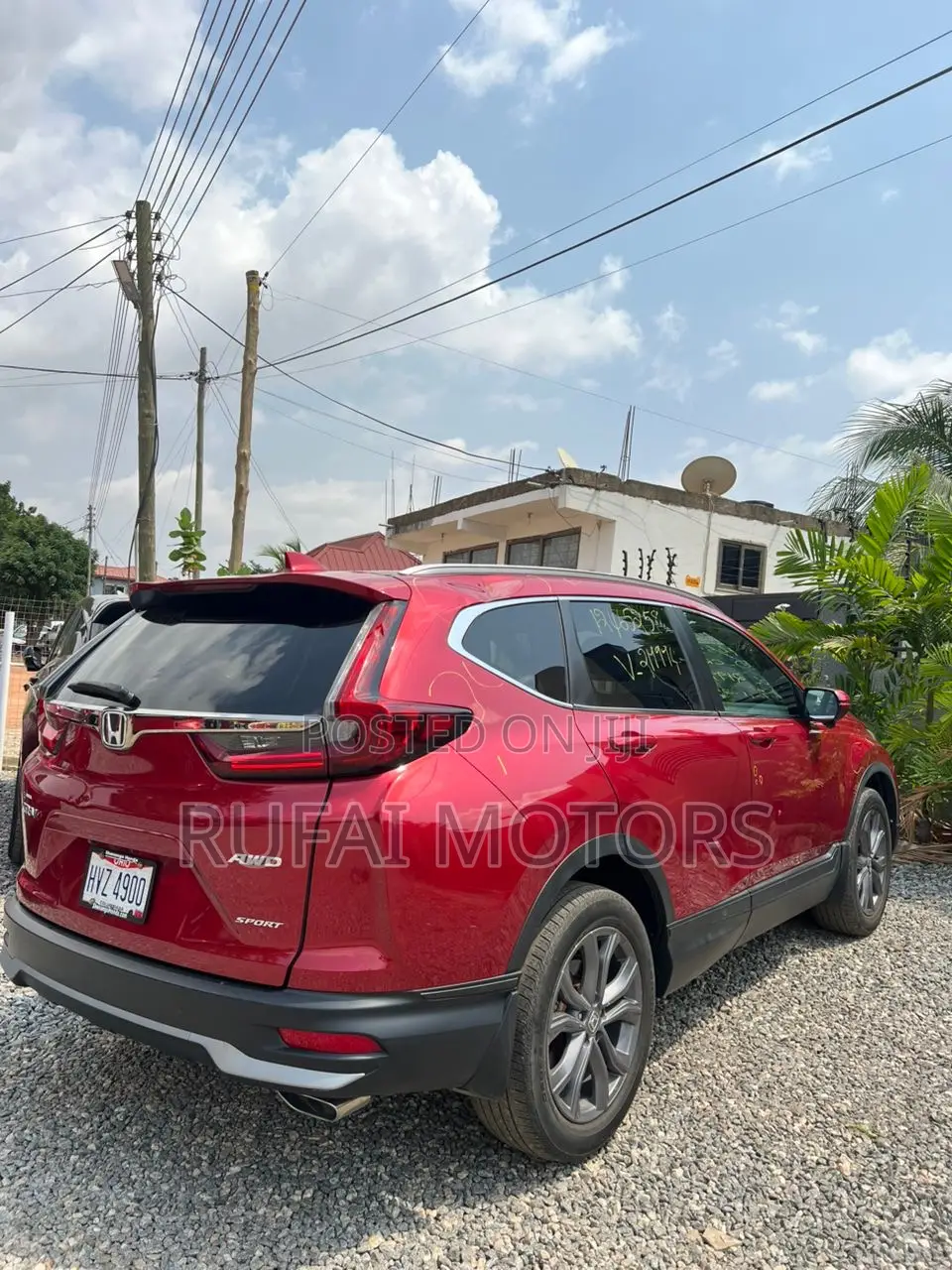 Honda CR-V EX-L 2021 Red