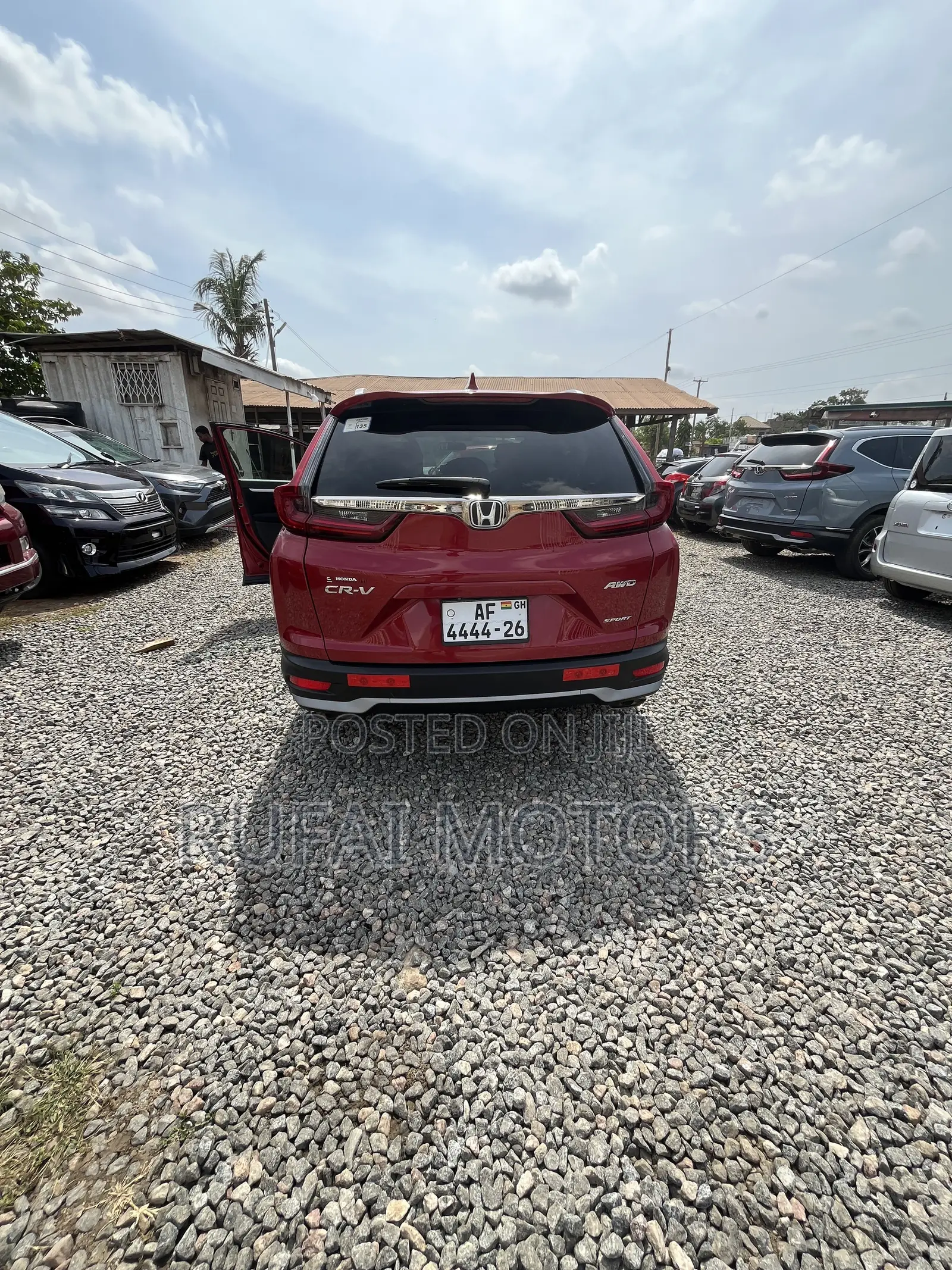 Honda CR-V EX-L 2021 Red
