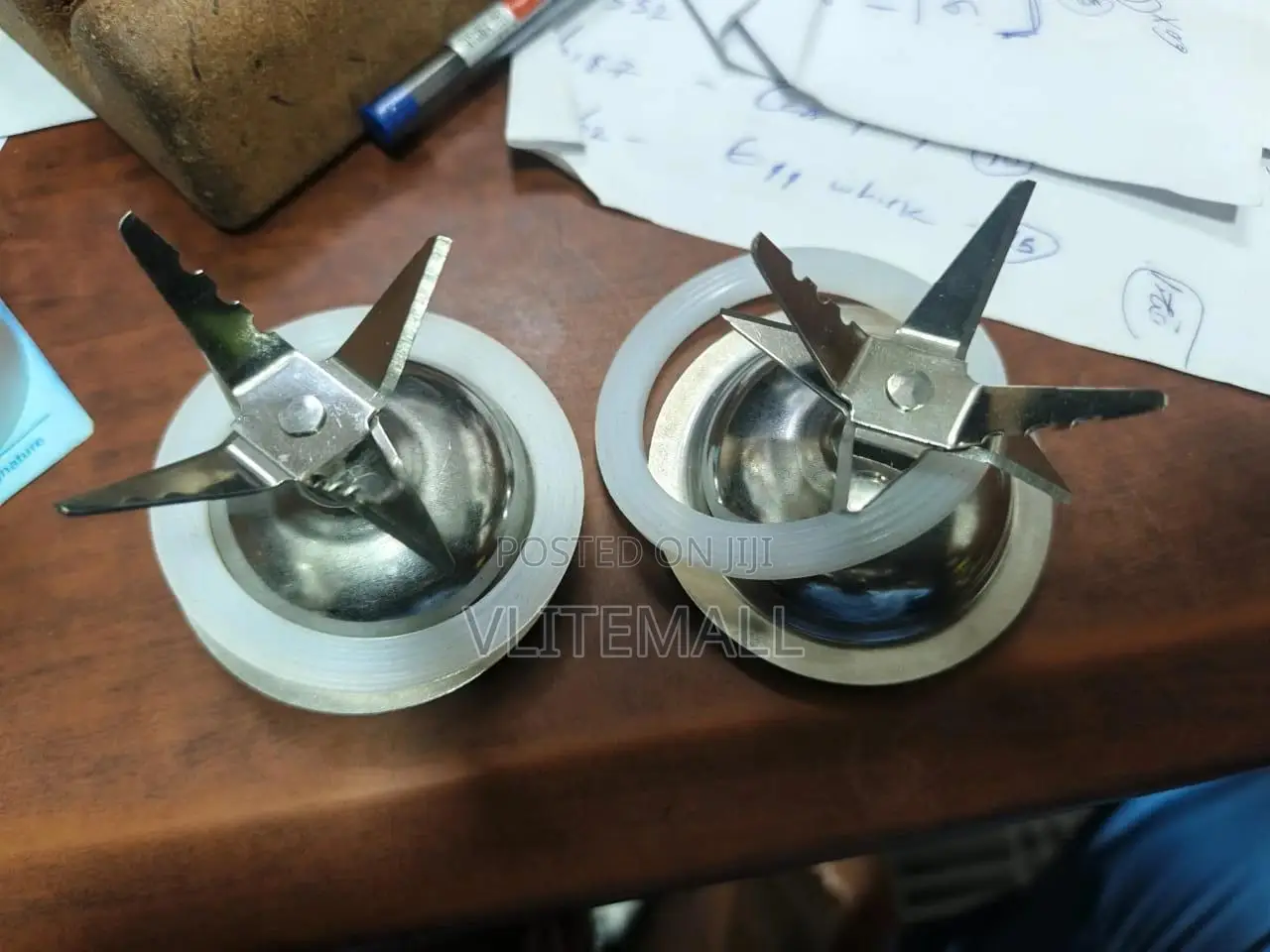 Stainless Steel Blade Rubber Gear Blender Accessories