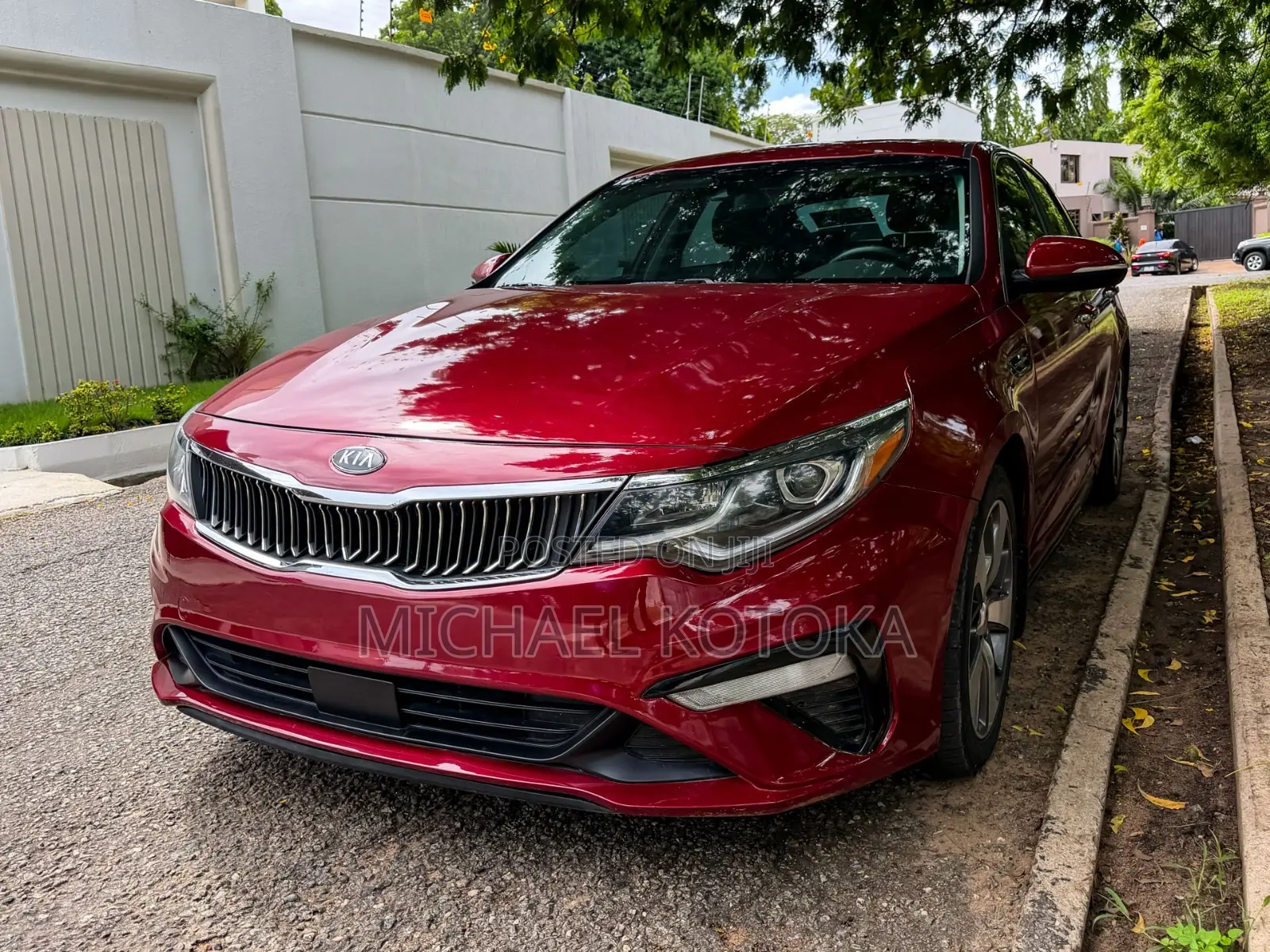 Kia Optima S 2020 Red