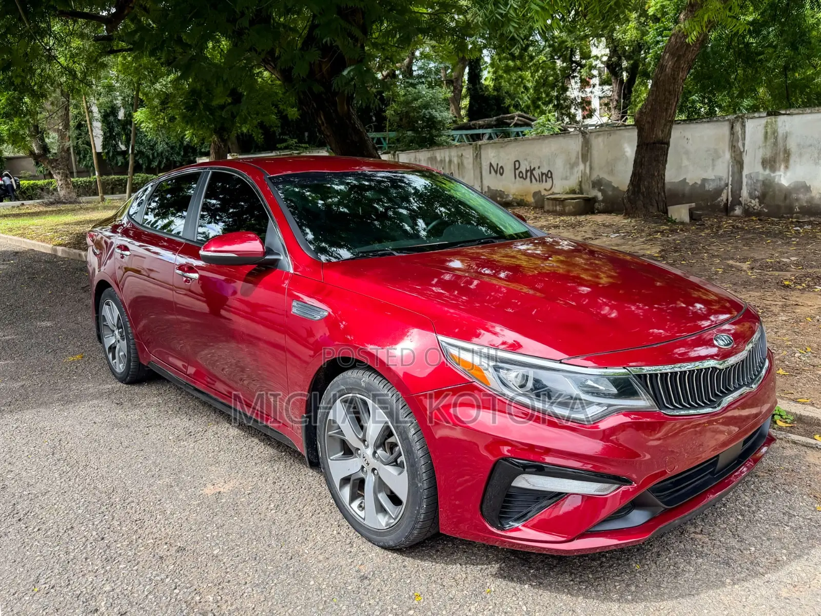 Kia Optima S 2020 Red