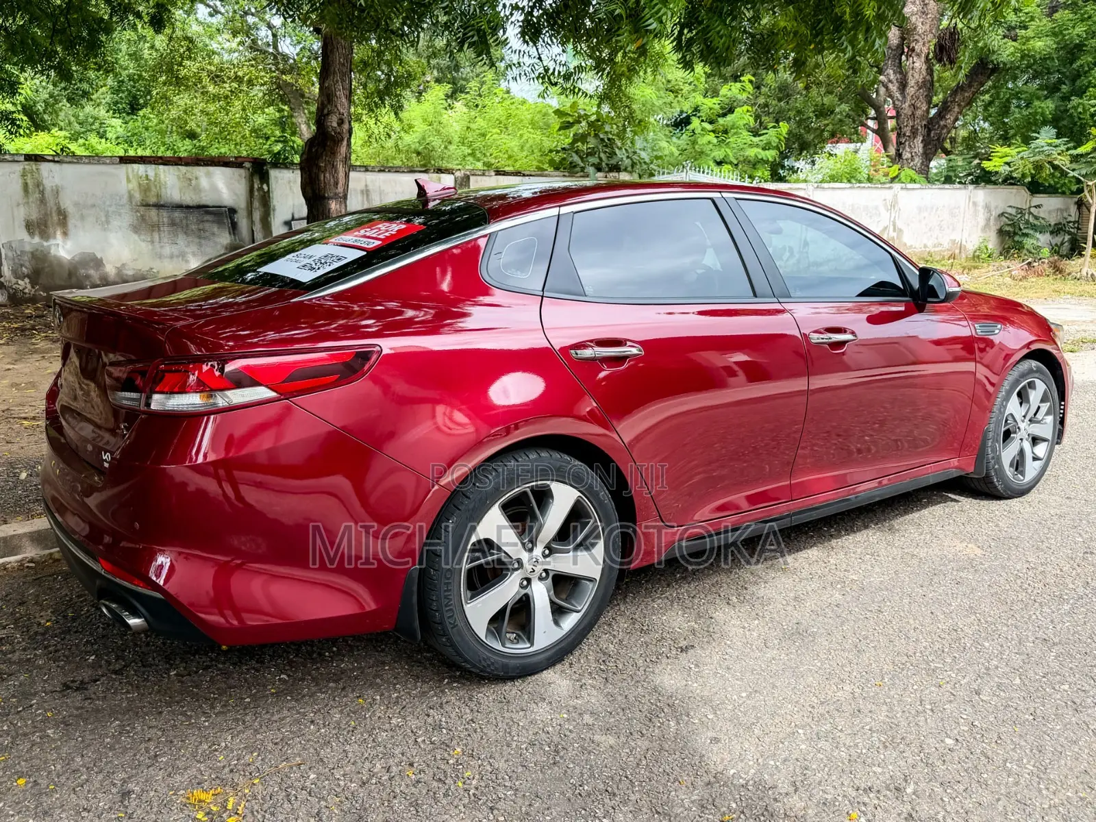 Kia Optima S 2020 Red