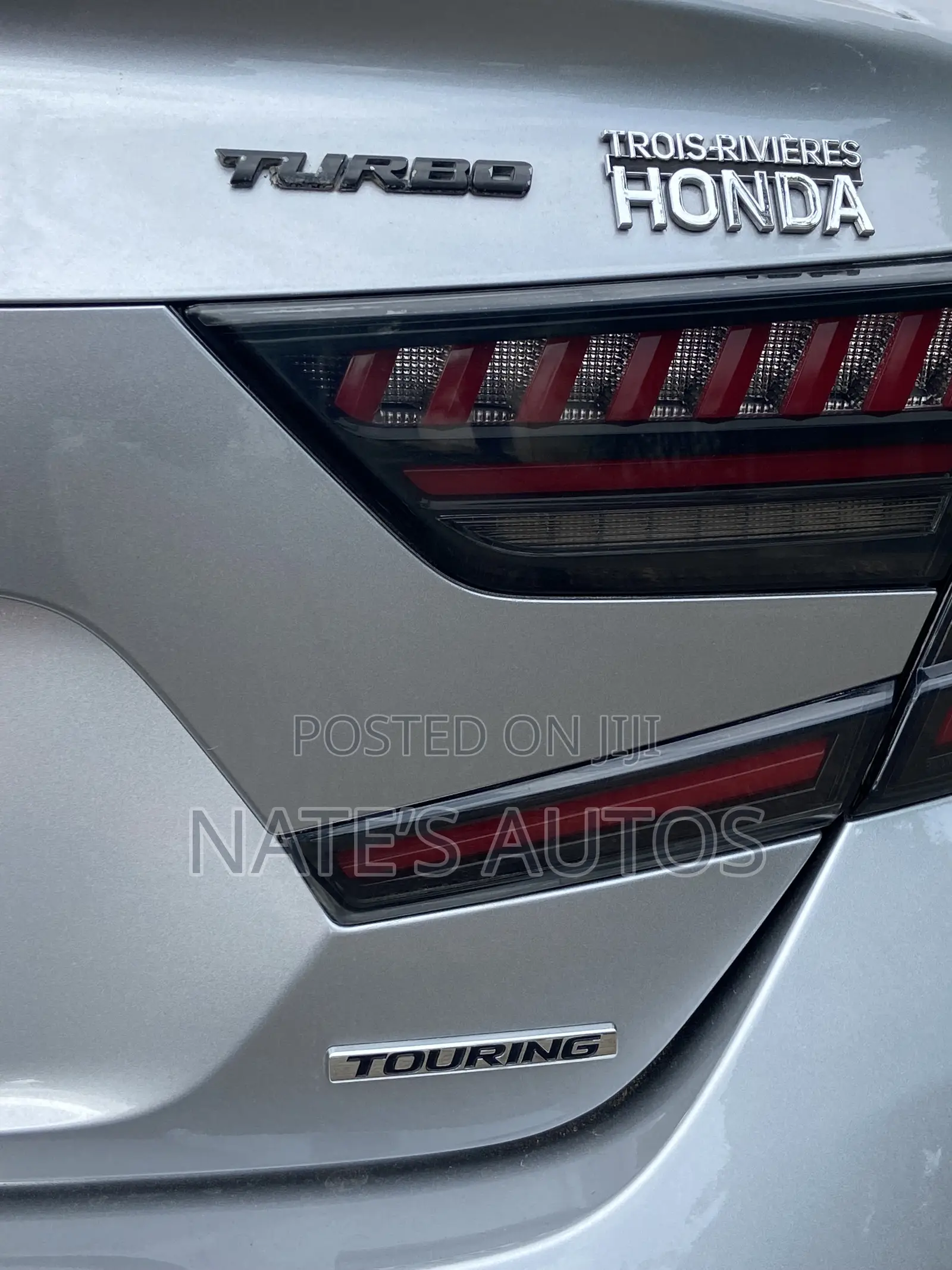 Honda Accord Touring 2018 Silver