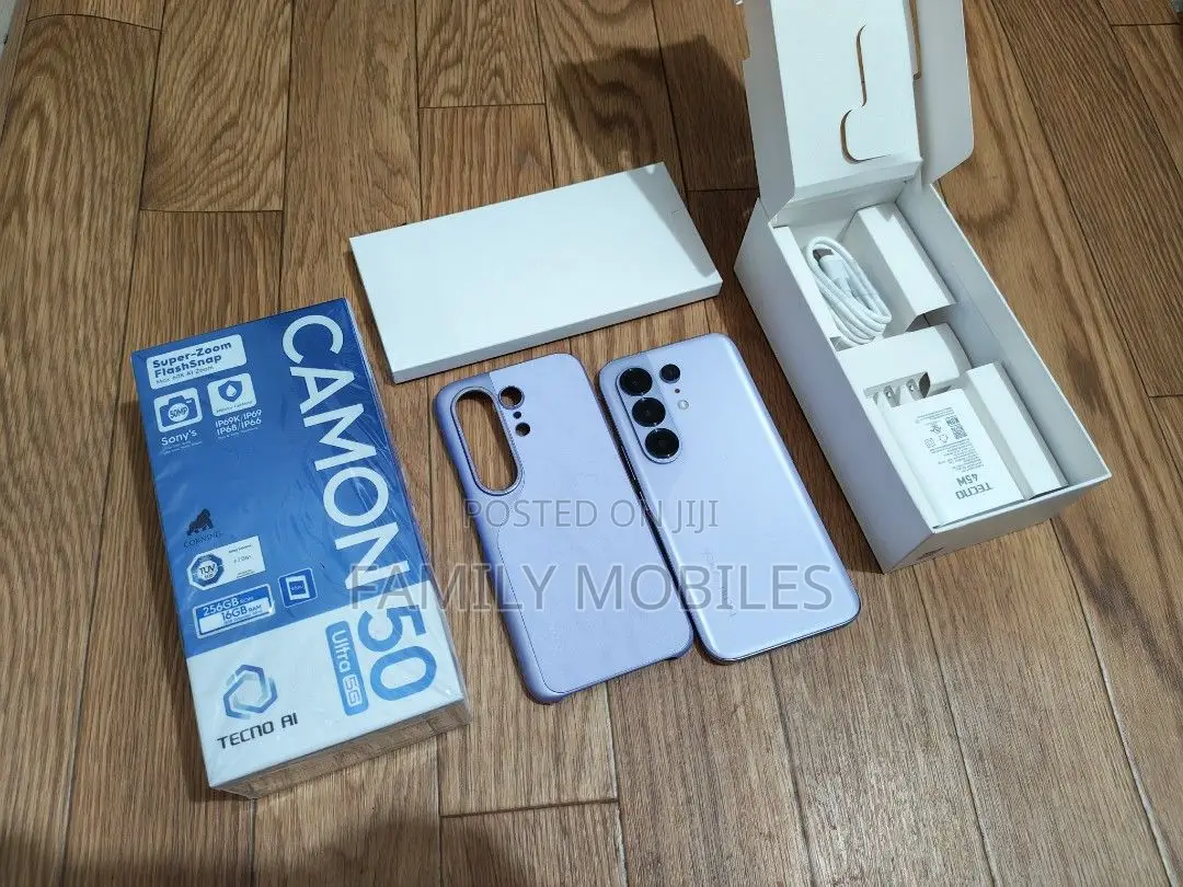New Tecno Camon 50 Ultra 256 GB Purple