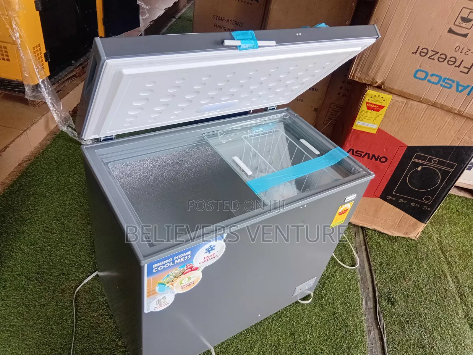 Keep Your Food Fresh Longer With the Nasco 200l Chest Freezer.