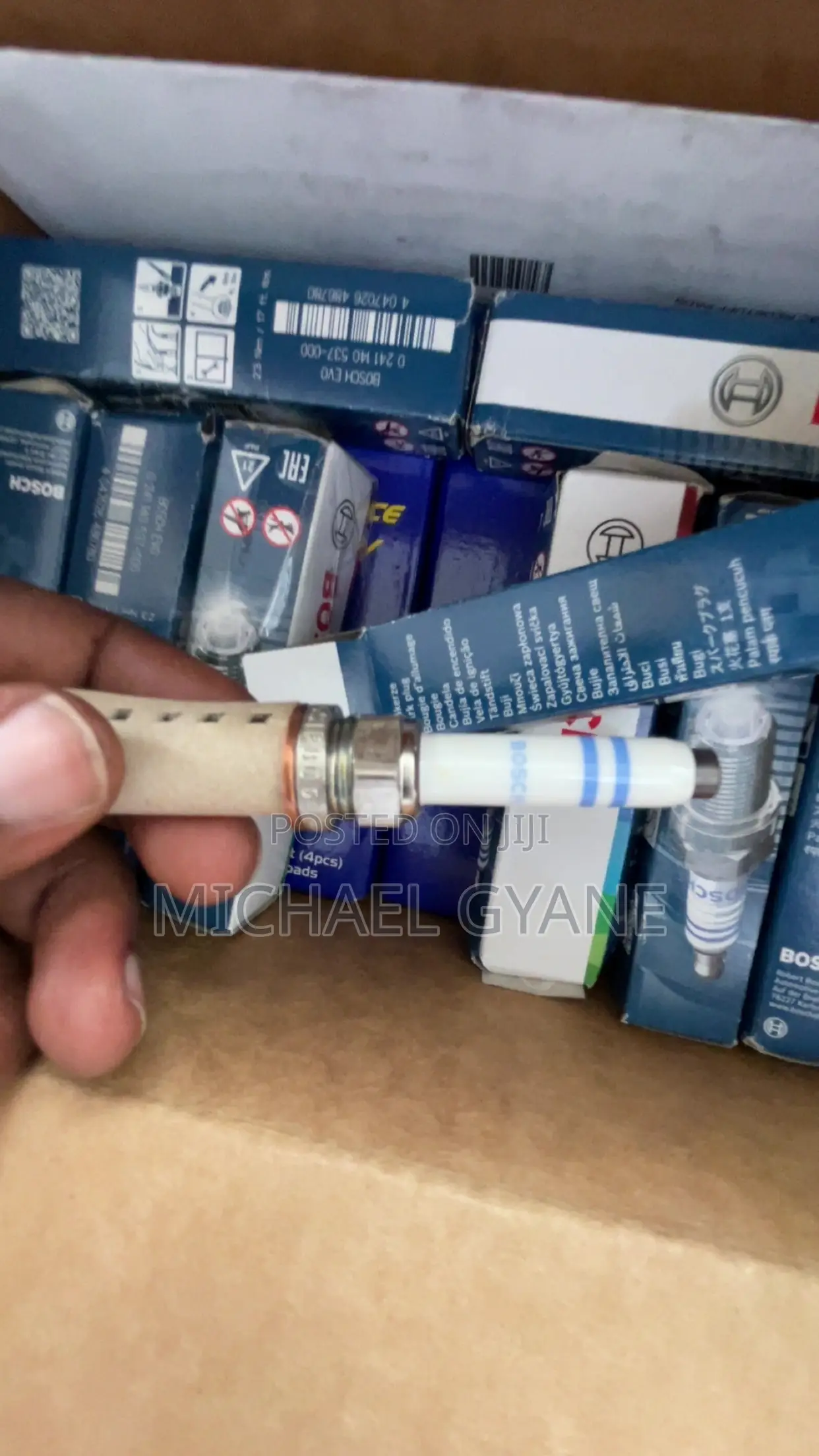 Authentic Bosch Evo Spark Plugs for Mercedes Benz Etc