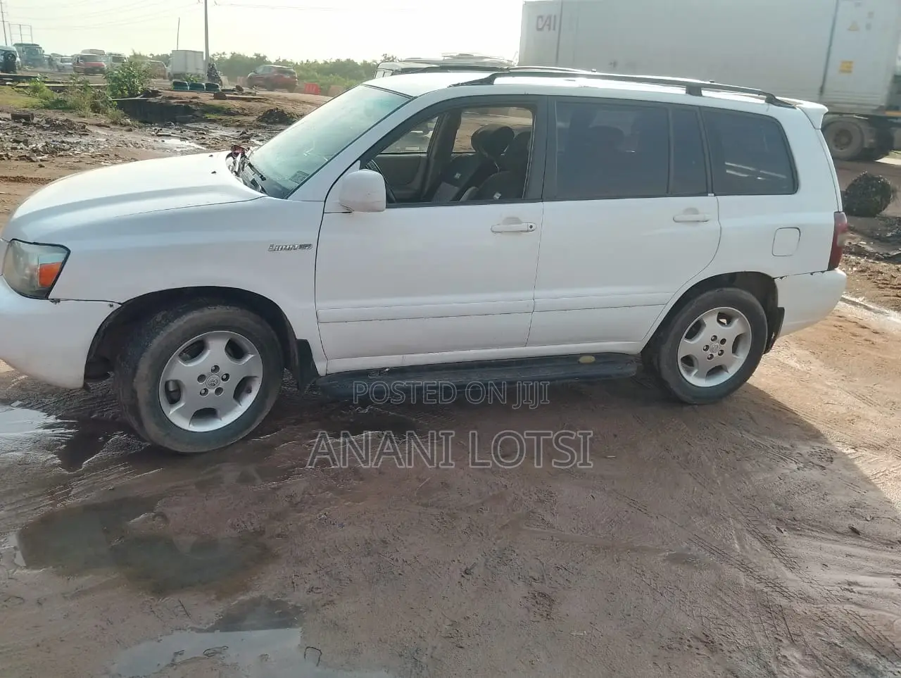 Toyota Highlander V6 2005 White