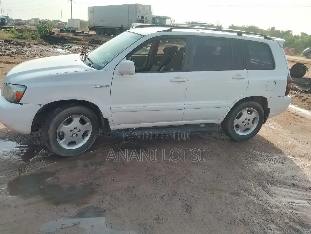 Toyota Highlander V6 2005 White