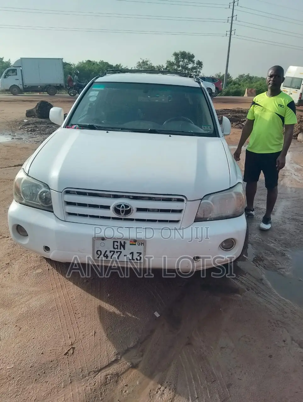 Toyota Highlander V6 2005 White