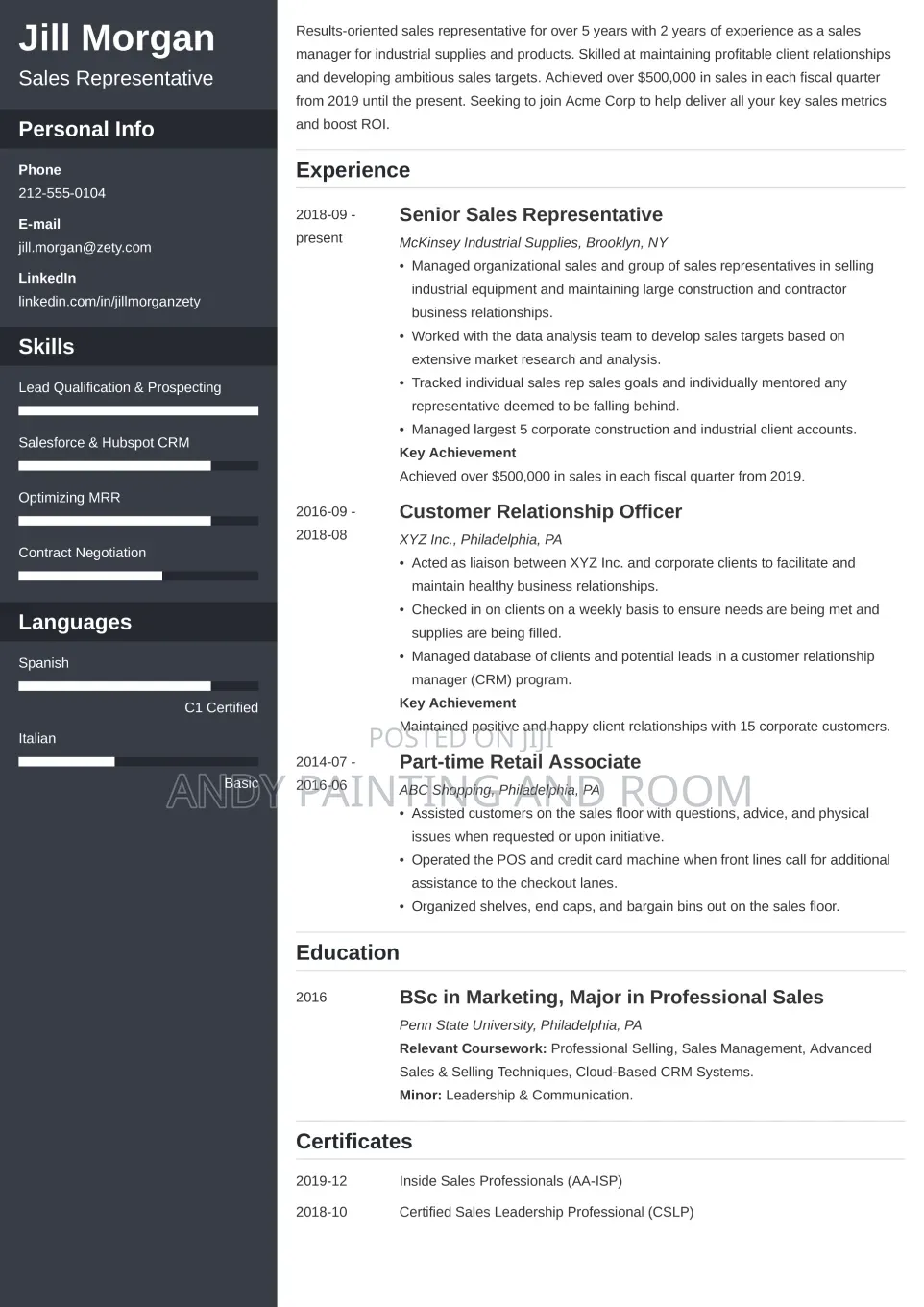 15 Editable Cv/Resume Templates