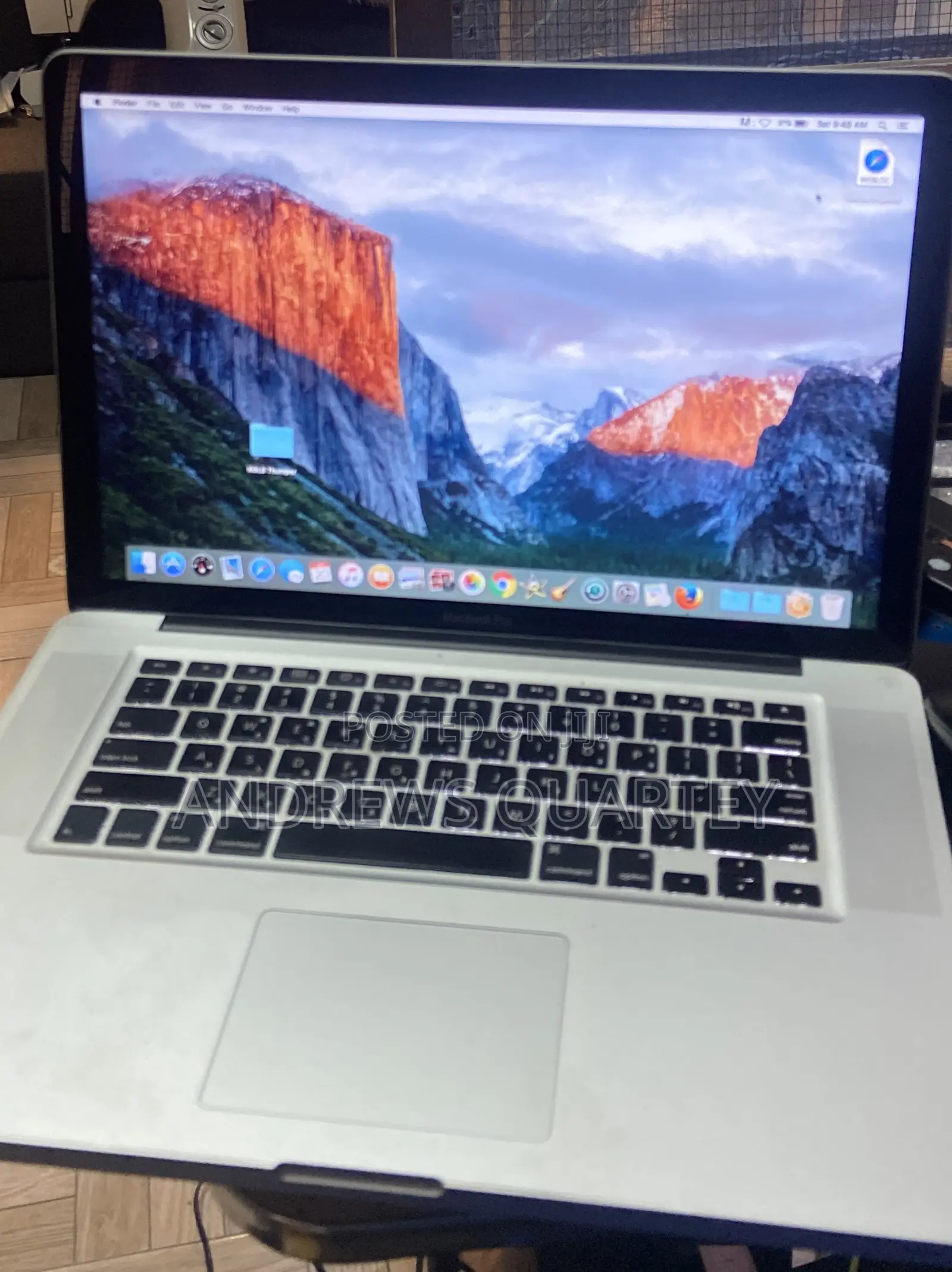 Laptop Apple MacBook Pro 2009 4GB Intel Core 2 Duo HDD 250GB