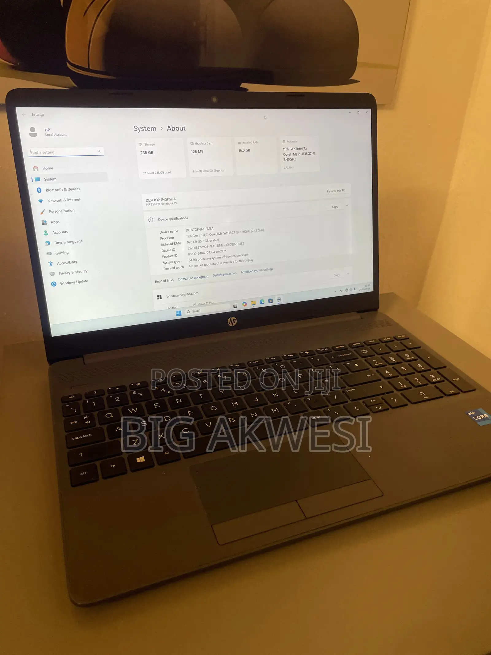 Laptop HP Pavilion 15 16GB Intel Core i5 SSHD (Hybrid) 256GB