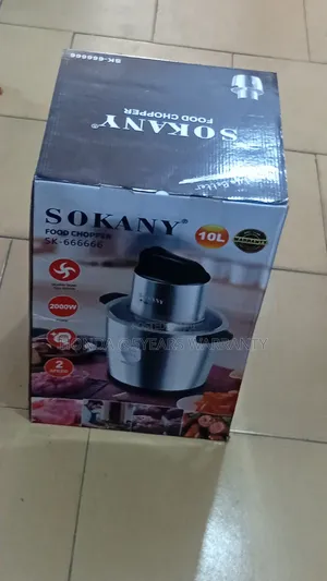 Grind, Blend Chop With Ease – Sokany Multi-Purpose Fufu Machine