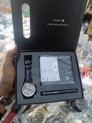 Tomi Men Gift Set (Wallet-Pen-Watch)