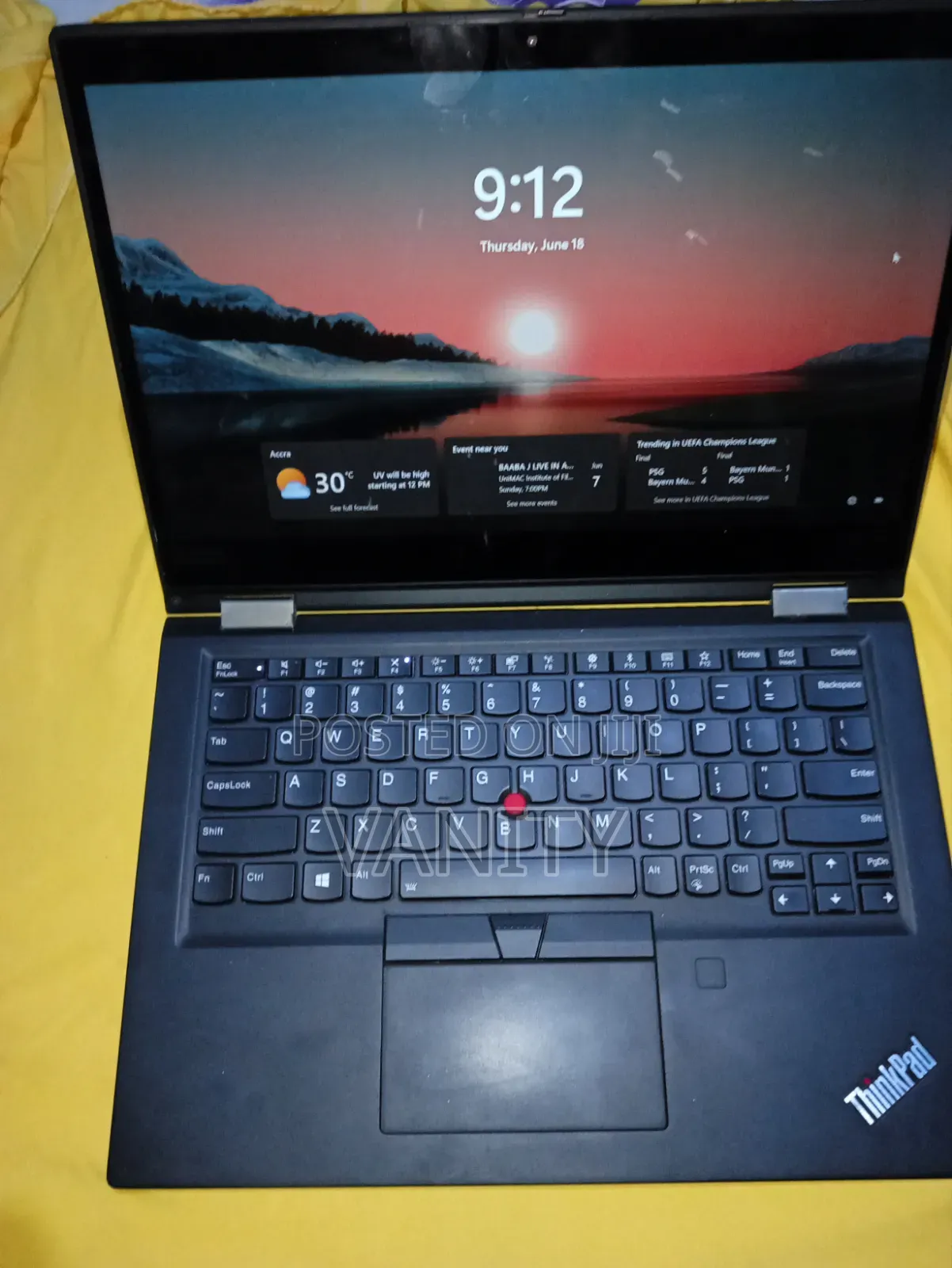 Laptop Lenovo ThinkPad X390 Yoga 16GB Intel Core i7 SSD 256GB