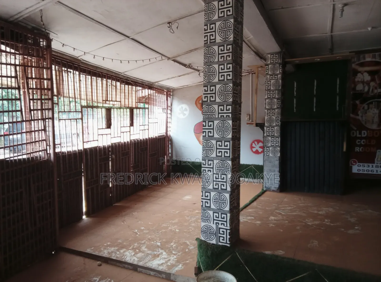 2 Stores for Rent at Agric Kromoase