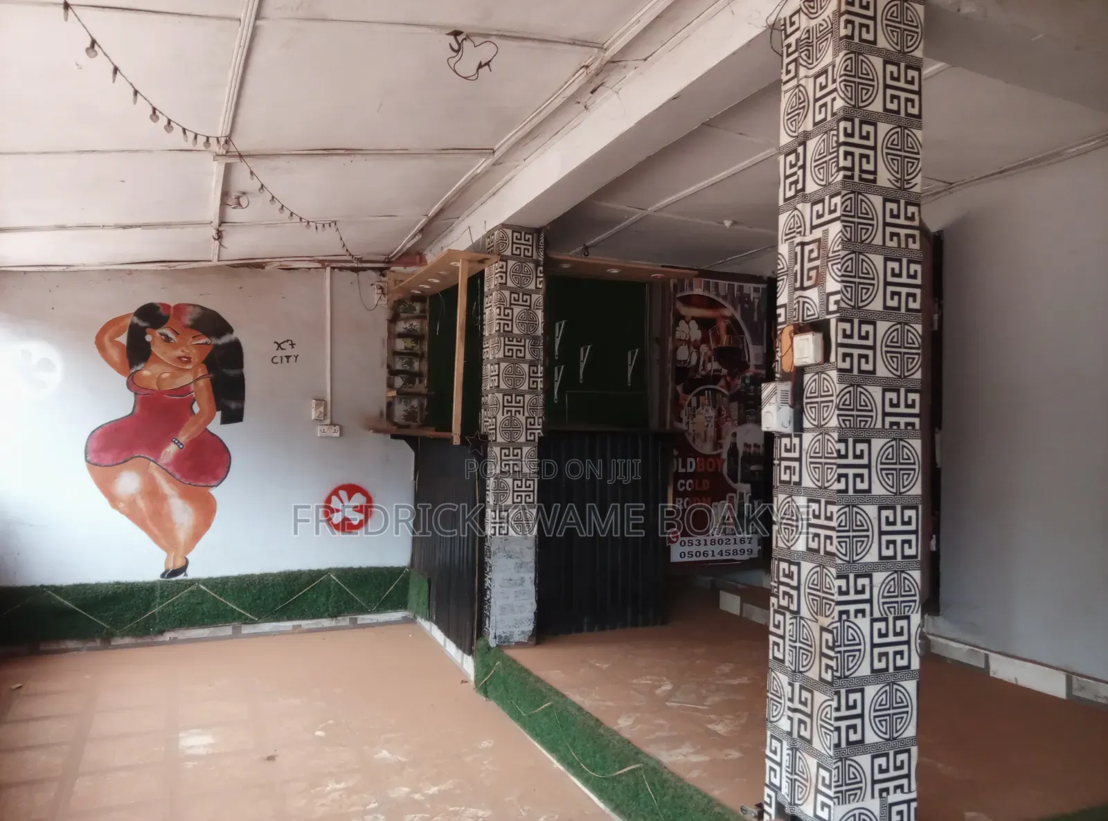 2 Stores for Rent at Agric Kromoase
