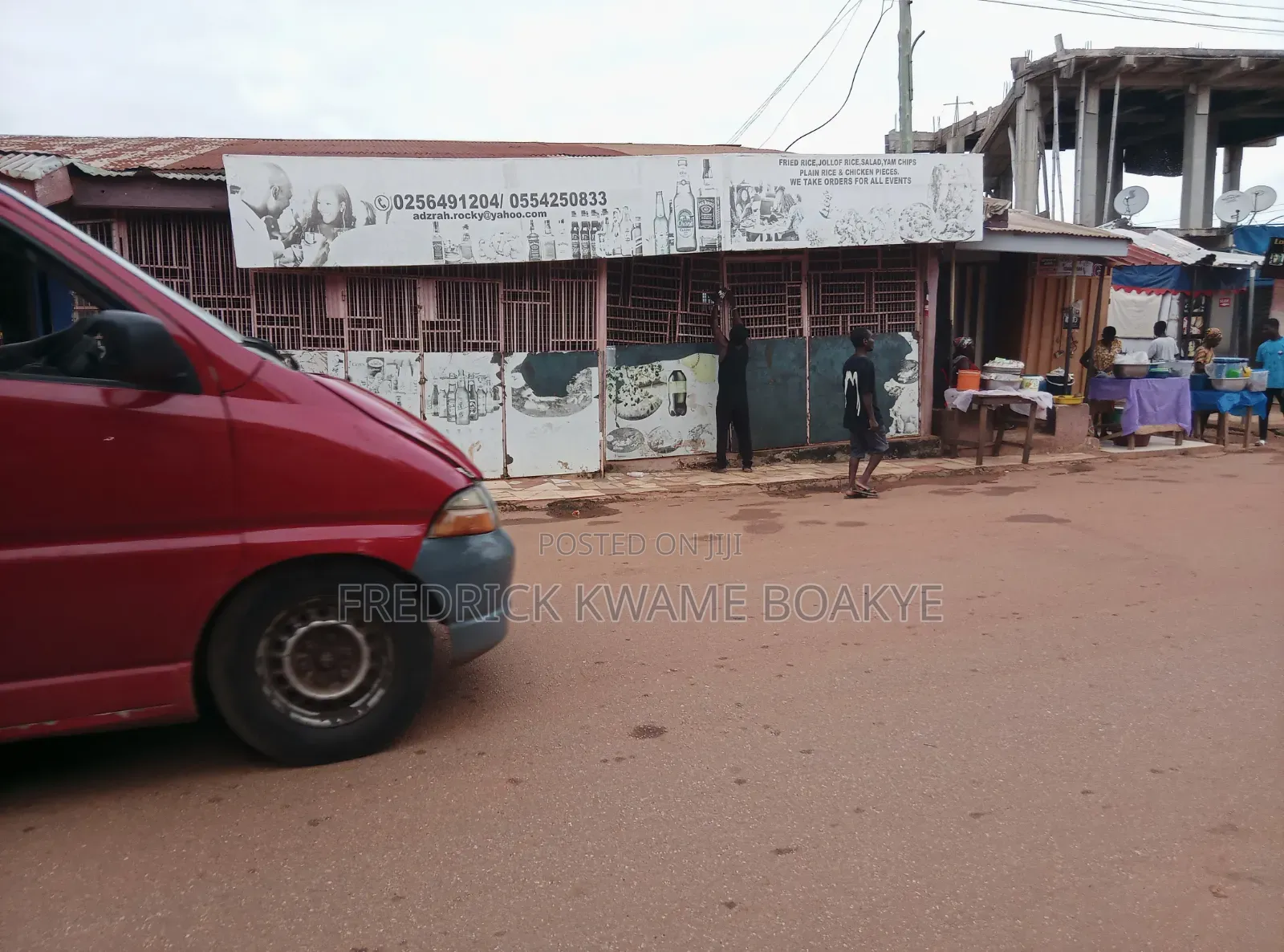 2 Stores for Rent at Agric Kromoase